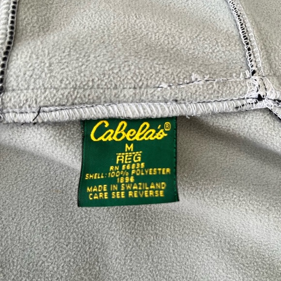 Cabela’s Black Softshell Hooded Jacket Women’s M Fleece Lined Outdoor Coat 2 - Picture 7 of 14